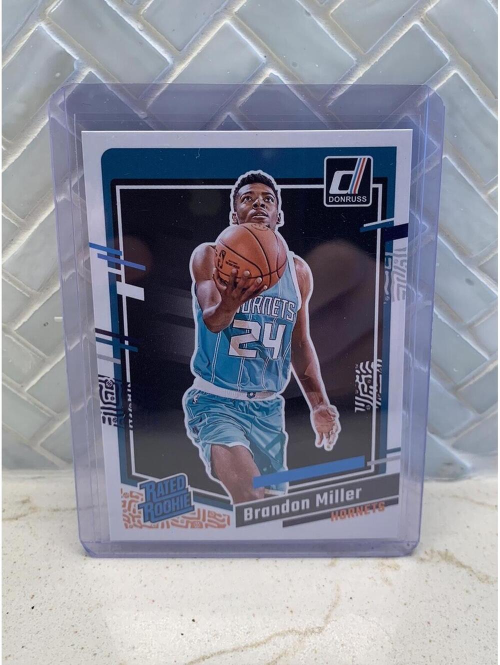 2023-24 Donruss Brandon Miller Rated Rookie Card RC #226 GEM